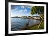 The Town of Lahaina, Maui, Hawaii, United States of America, Pacific-Michael-Framed Photographic Print