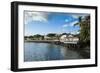 The Town of Lahaina, Maui, Hawaii, United States of America, Pacific-Michael-Framed Photographic Print