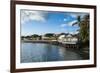 The Town of Lahaina, Maui, Hawaii, United States of America, Pacific-Michael-Framed Photographic Print