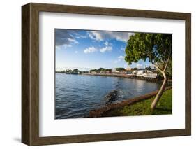 The Town of Lahaina, Maui, Hawaii, United States of America, Pacific-Michael-Framed Photographic Print