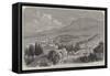 The Town of Monaco as Viewed from the Sea-null-Framed Stretched Canvas