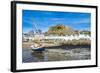 The Town of Mont Orgueil and its Castle, Jersey, Channel Islands, United Kingdom-Michael Runkel-Framed Photographic Print