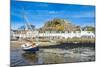 The Town of Mont Orgueil and its Castle, Jersey, Channel Islands, United Kingdom-Michael Runkel-Mounted Photographic Print