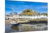 The Town of Mont Orgueil and its Castle, Jersey, Channel Islands, United Kingdom-Michael Runkel-Mounted Photographic Print