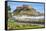 The Town of Mont Orgueil and its Castle, Jersey, Channel Islands, United Kingdom-Michael Runkel-Framed Stretched Canvas