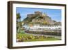 The Town of Mont Orgueil and its Castle, Jersey, Channel Islands, United Kingdom-Michael Runkel-Framed Photographic Print