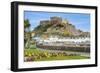 The Town of Mont Orgueil and its Castle, Jersey, Channel Islands, United Kingdom-Michael Runkel-Framed Photographic Print