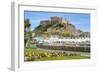 The Town of Mont Orgueil and its Castle, Jersey, Channel Islands, United Kingdom-Michael Runkel-Framed Photographic Print