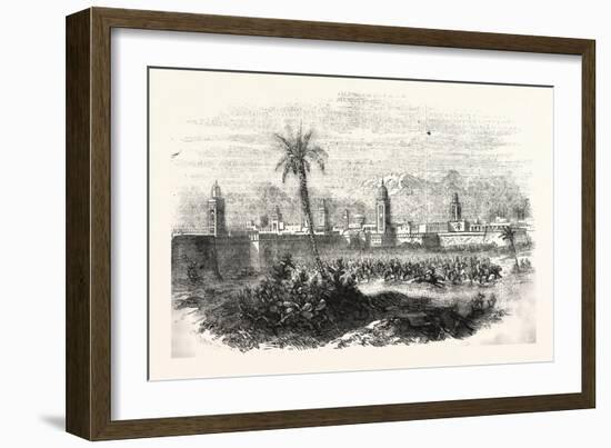 The Town of Morocco-null-Framed Giclee Print