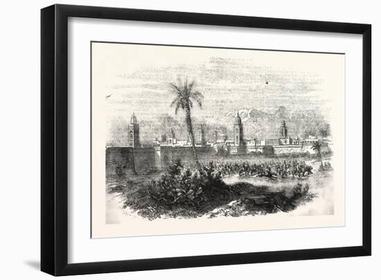 The Town of Morocco-null-Framed Giclee Print