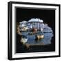 The Town of Naoussa Seen from the Fort in the Harbour-CM Dixon-Framed Photographic Print