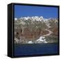 The Town of Oia on Santorini-CM Dixon-Framed Stretched Canvas