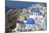 The Town of Oia on the Island of Santorini, Greece-David Noyes-Mounted Photographic Print