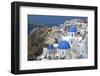 The Town of Oia on the Island of Santorini, Greece-David Noyes-Framed Photographic Print