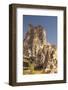 The Town of Orchisar, Showing the Old Tunneled Houses Dug into the Volcanic Rock, Cappadocia-David Clapp-Framed Photographic Print