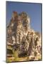 The Town of Orchisar, Showing the Old Tunneled Houses Dug into the Volcanic Rock, Cappadocia-David Clapp-Mounted Photographic Print