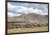 The town of Orgil, Jargalant district, Hovsgol province, Mongolia, Central Asia, Asia-Francesco Vaninetti-Framed Photographic Print