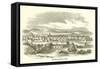 The Town of Perth in 1580-null-Framed Stretched Canvas