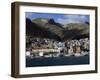 The Town of Pothia Seen from the Sea, Kalymnos Island, Dodecanese, Greek Islands, Greece, Europe-David Pickford-Framed Premium Photographic Print