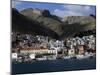 The Town of Pothia Seen from the Sea, Kalymnos Island, Dodecanese, Greek Islands, Greece, Europe-David Pickford-Mounted Premium Photographic Print