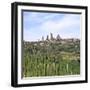 The Town of San Gimignano, 13th Century-CM Dixon-Framed Photographic Print