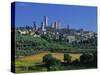 The Town of San Gimignano, Tuscany, Italy, Europe-Gavin Hellier-Stretched Canvas