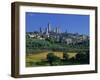 The Town of San Gimignano, Tuscany, Italy, Europe-Gavin Hellier-Framed Photographic Print