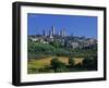 The Town of San Gimignano, Tuscany, Italy, Europe-Gavin Hellier-Framed Photographic Print