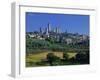 The Town of San Gimignano, Tuscany, Italy, Europe-Gavin Hellier-Framed Photographic Print