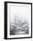 The Town of Zug on a Misty Winter Day, Zug, Switzerland, Europe-John Woodworth-Framed Photographic Print