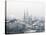 The Town of Zug on a Misty Winter's Day, Switzerland, Europe-John Woodworth-Stretched Canvas