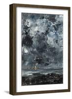 The Town-August Strindberg-Framed Giclee Print