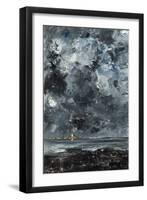 The Town-August Strindberg-Framed Giclee Print