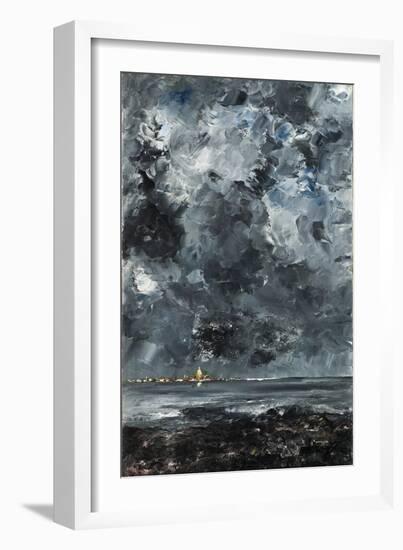 The Town-August Strindberg-Framed Giclee Print