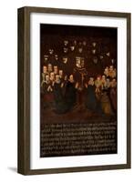 The Towneley Family at Prayer, C.1800-null-Framed Giclee Print