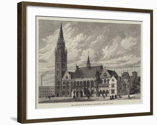The Townhall of Rochdale, Lancashire-null-Framed Giclee Print