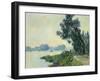 The Towpath at Granval; Le Chemin De Halage a Granval, 1883-Claude Monet-Framed Giclee Print