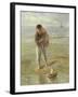 The Toy Boat-Jozef Israels-Framed Giclee Print