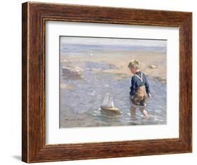 The Toy Boat-William Marshall Brown-Framed Giclee Print