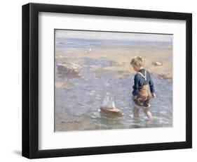 The Toy Boat-William Marshall Brown-Framed Giclee Print