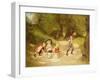 The Toy Carriage, 1887-Harry Brooker-Framed Giclee Print