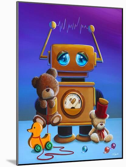 The Toy Robot-Cindy Thornton-Mounted Art Print