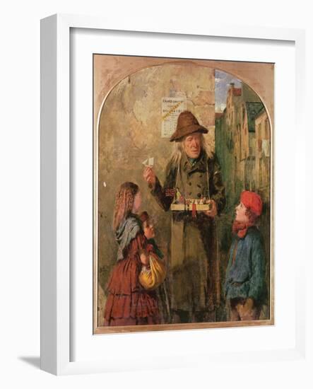 The Toy Seller-John Burr-Framed Giclee Print