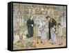 The Toy Shop-Francis Donkin Bedford-Framed Stretched Canvas