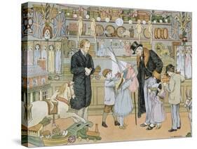 The Toy Shop-Francis Donkin Bedford-Stretched Canvas