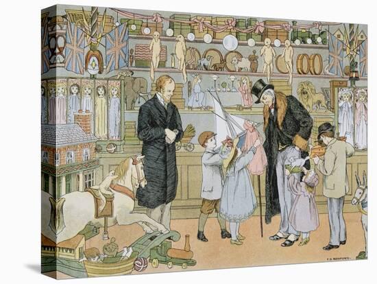 The Toy Shop-Francis Donkin Bedford-Stretched Canvas