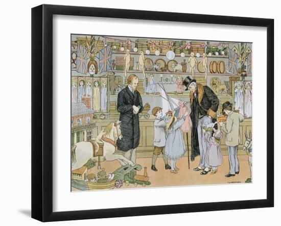 The Toy Shop-Francis Donkin Bedford-Framed Giclee Print