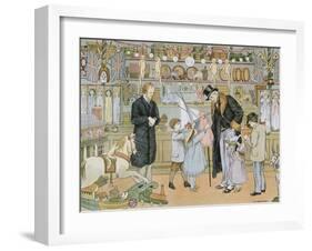 The Toy Shop-Francis Donkin Bedford-Framed Giclee Print