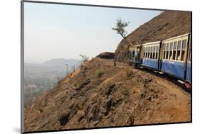 The Toy Train That Climbs from Neral to the Road-Less Matheran Plateau, Matheran, Maharashtra-Tony Waltham-Mounted Photographic Print