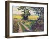 The Track to Boleyn's Farm, Kent-Robert Tyndall-Framed Giclee Print